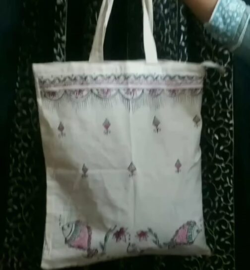 Madhubani Art Fish Painting